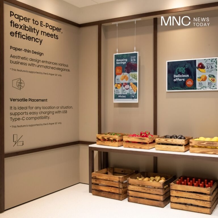 Samsung Introduces Energy-Efficient Colour E-Paper